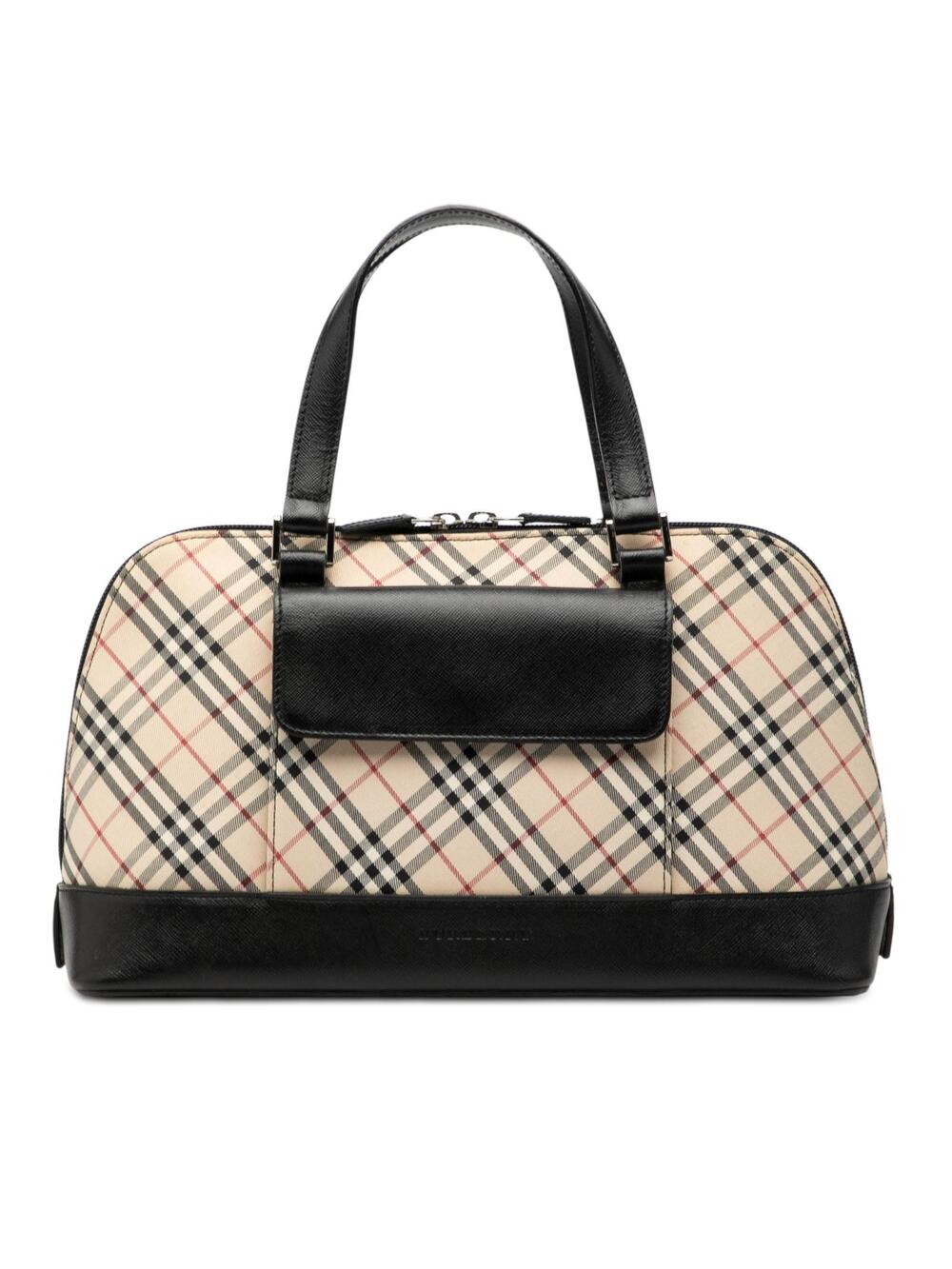 Burberry Nova Check Canvas Handbag Pre- #337855B38B